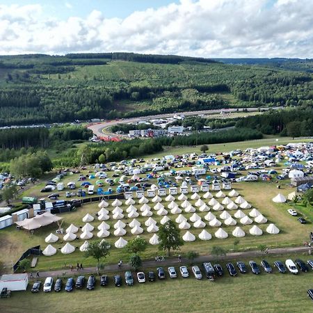 Grandprixcamp Closest To The Track Including Track View Stavelot Exterior foto
